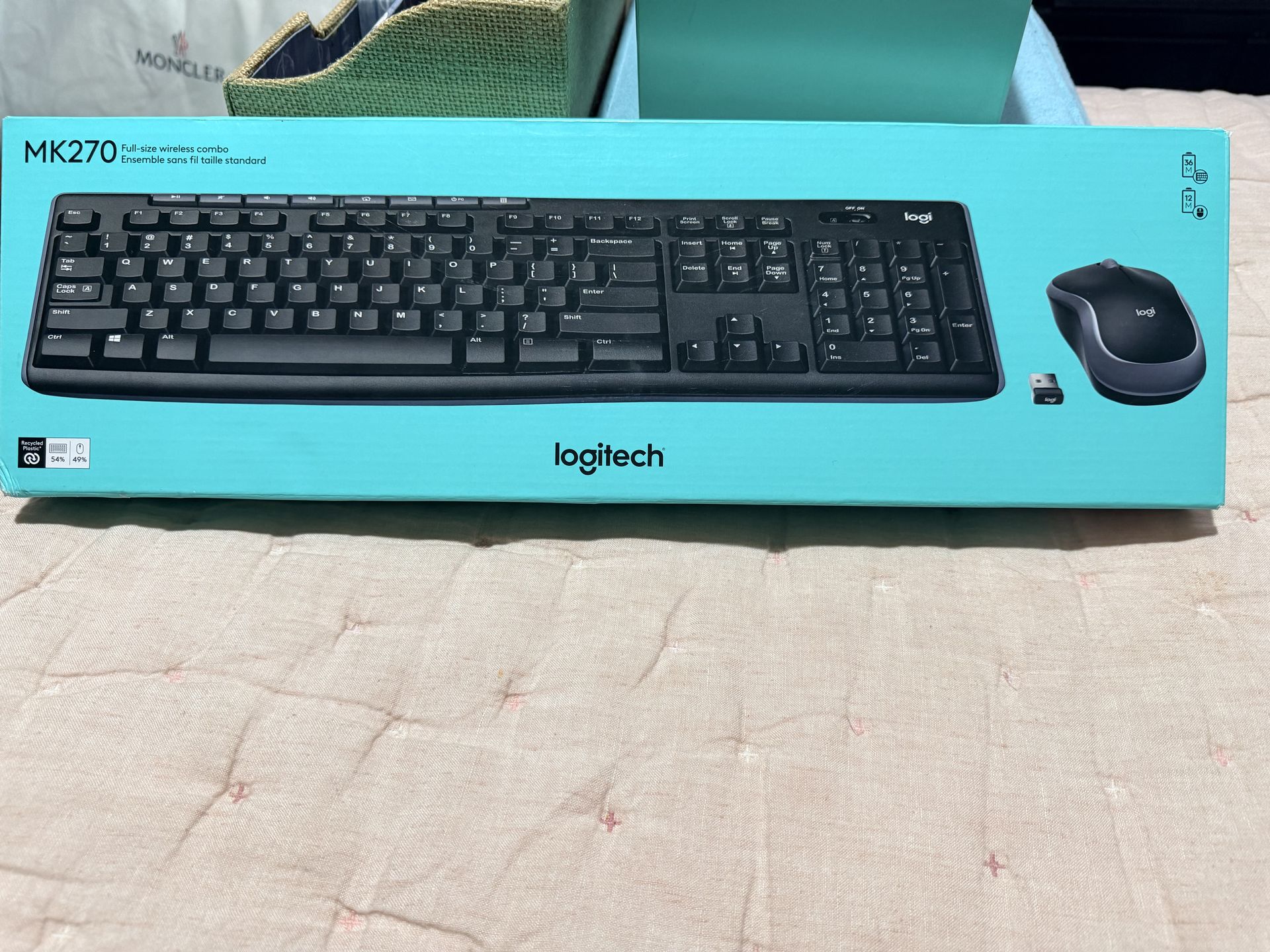 Selling a few items Logitech keyboards with mouse, PtP link 5 port gigabit, startech usb to ac dual band mini wireless AC network adapter, startech th