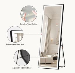 Full Length Mirror with Stand no light