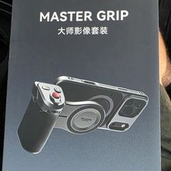 TELESIN Magnetic Master Grip Kit for iPhone 17 Pro Max, Phone Camera Grip Powergrip Kit Built-in 3200mAh Battery - Wireless Charging - Graphene Case f