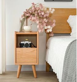 Oak nightstand