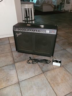 Fender FM 212R Frontman Amp With Power Cable And 2Way Foot Switch 