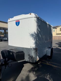 2023 interstate enclosed trailer 6x10