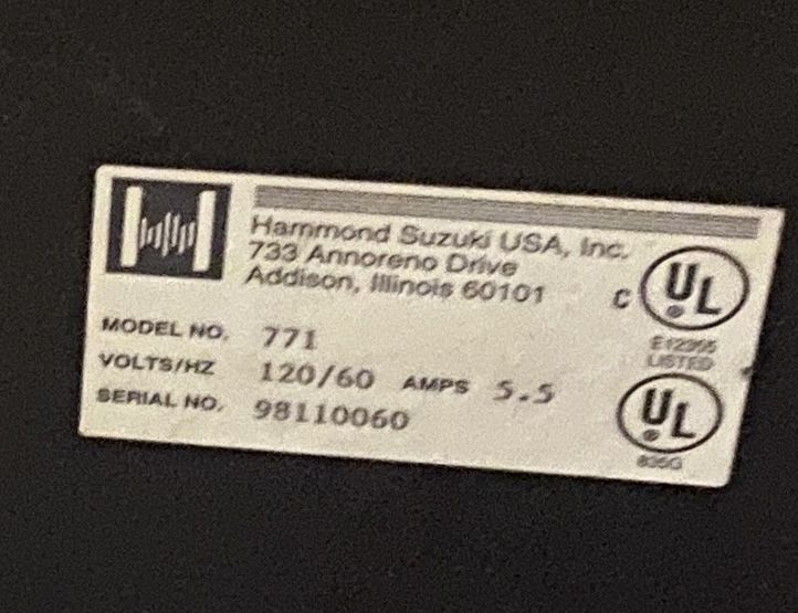 Hammond organ