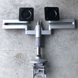 Dual PC Monitor Arm Desk Mount