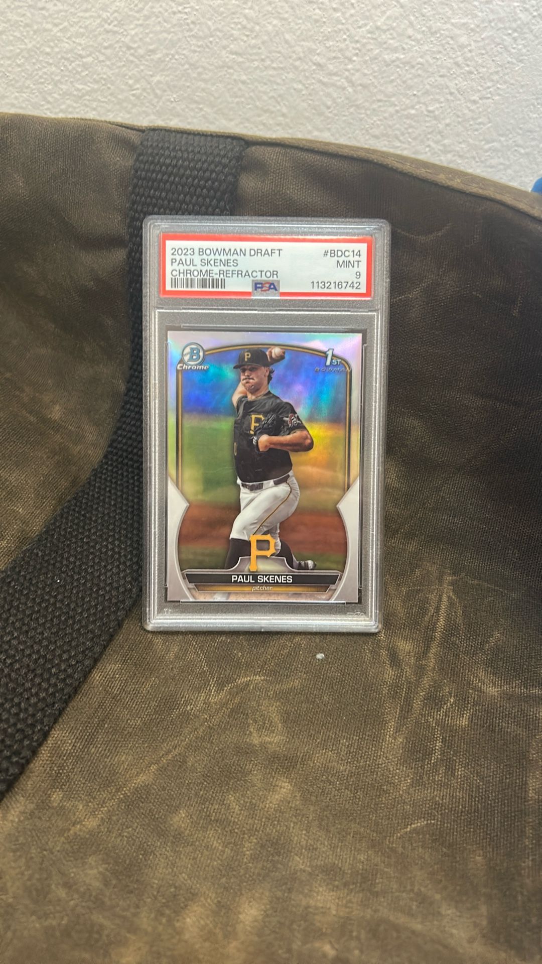 PSA Graded Paul Skenes Card