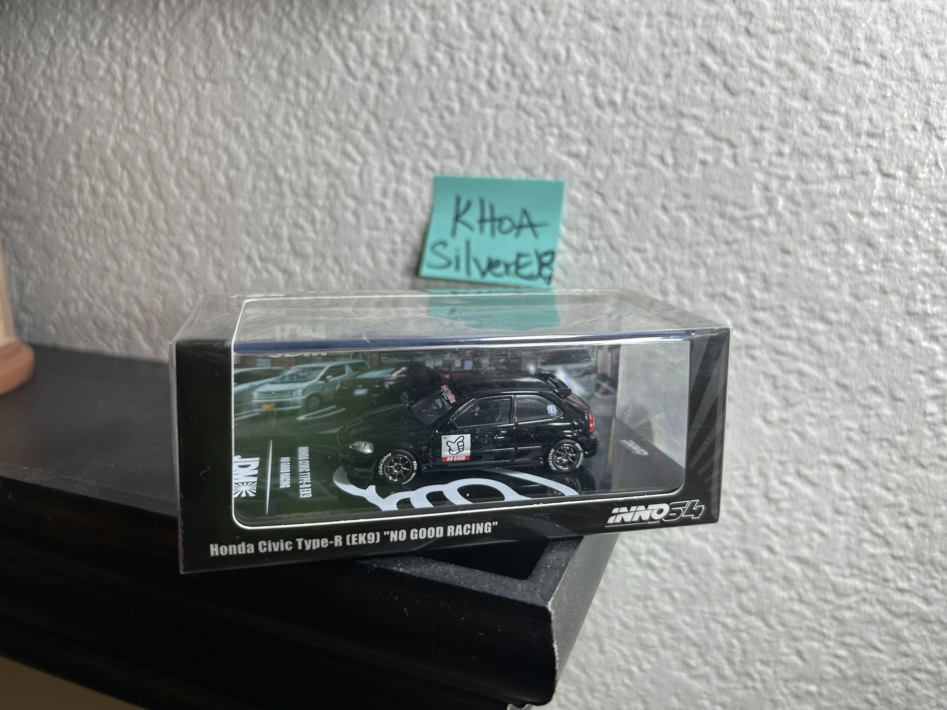 Inno64 Honda Civic EK9 CTR Type R Diecast Resin “NO GOOD RACING