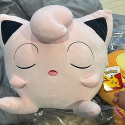 Sleeping Pokemon Plush