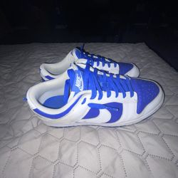 Blue nike dunks