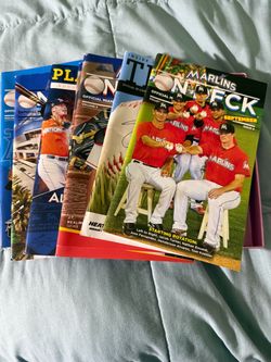 Miami Marlins On Deck Official Booklets