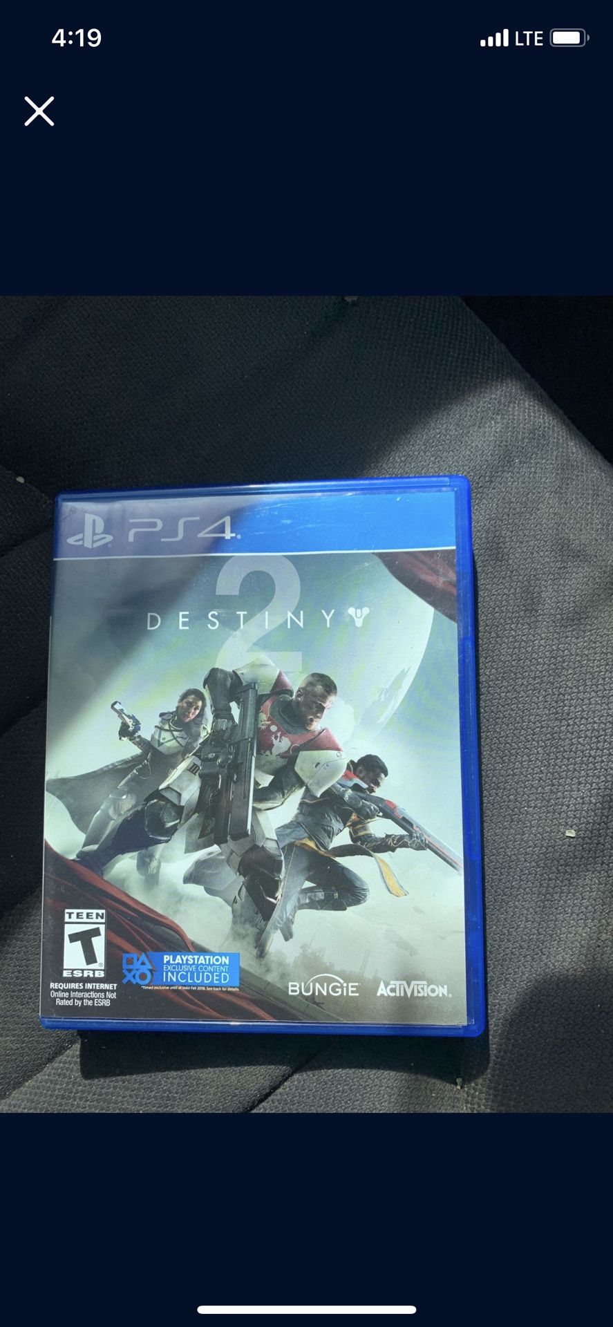 Destiny 2 PS4 PlayStation 4