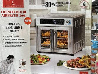 Emiril Lagas Se French Door Air Fryer 360