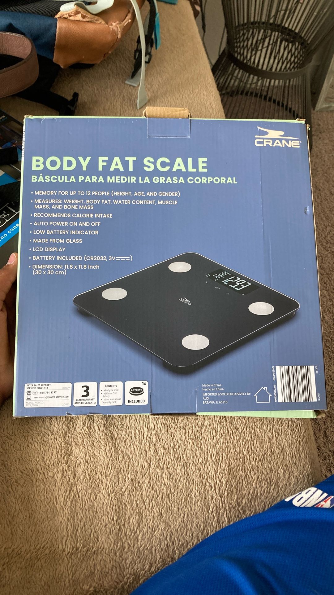 Crane Body Fat Scale