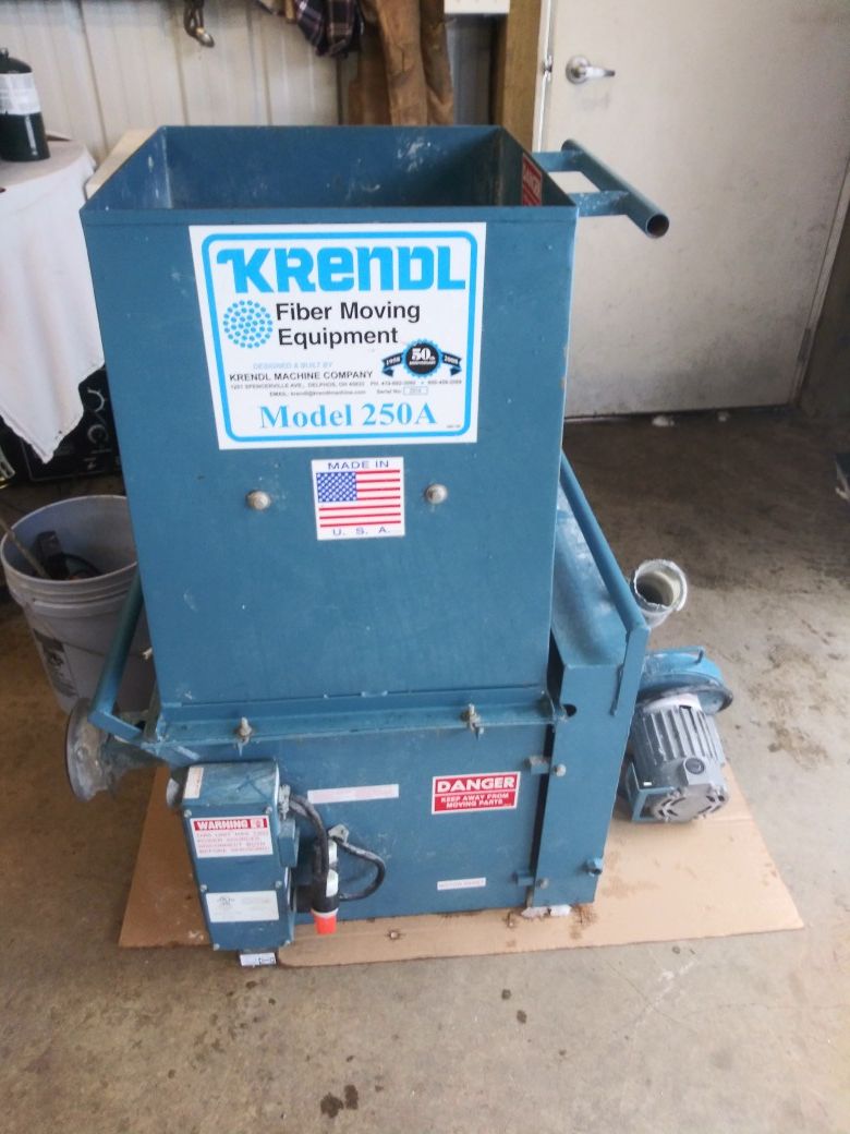 KRENDL insulation machine. Works great. Make offer!