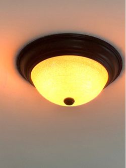 14” English Bronze Ceiling Light Flush Mount (5 available)