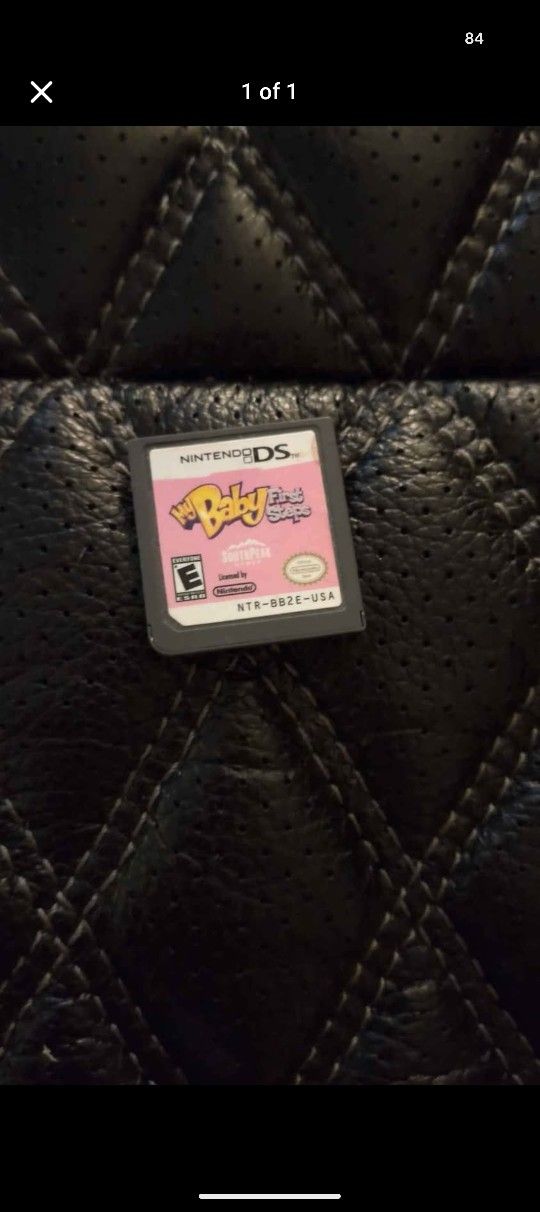 My Baby First Steps Nintendo DS Game