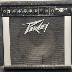 1980’s Peavey Backstage Plus 35-Watt 1x10" Guitar Combo - Black Amp