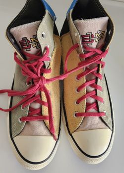 Like New  - Men’s Size 11 Converse Chuck Taylor All Star High Top 'Black History Month'