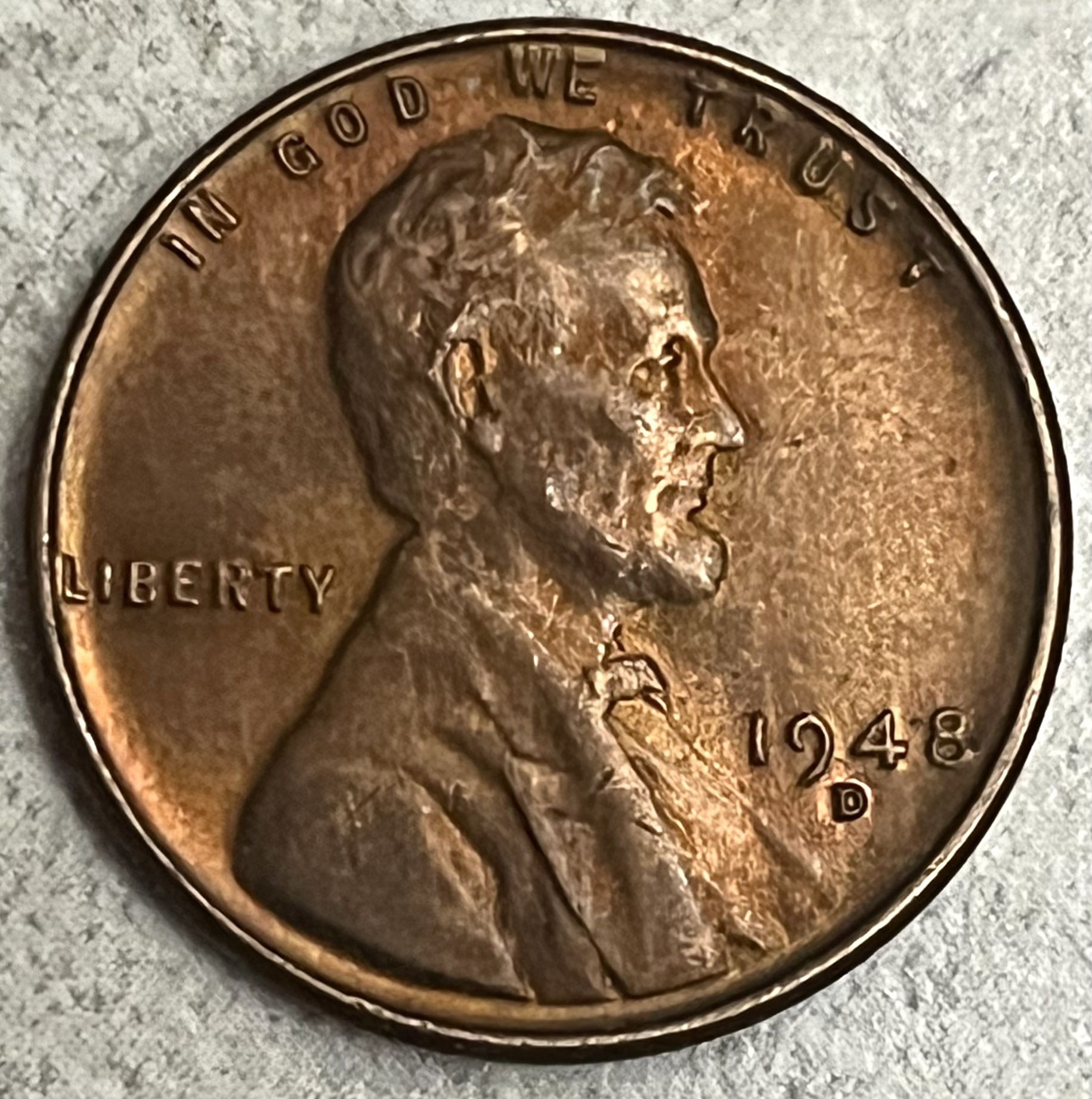 1948-D Lincoln Wheat Cent