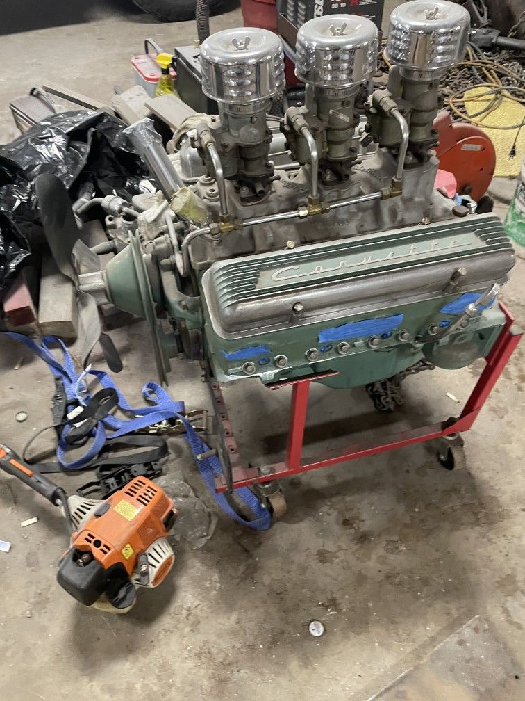 4 Bolt Main 350 6 Pack Engine Newly Rebuilt.