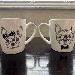 Frenchie Coffee Mug Set