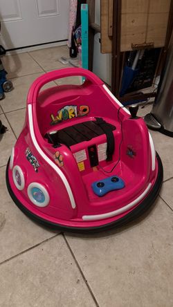 Kids electric bumper car with remote