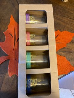 Set of 4-14 oz GLASSES