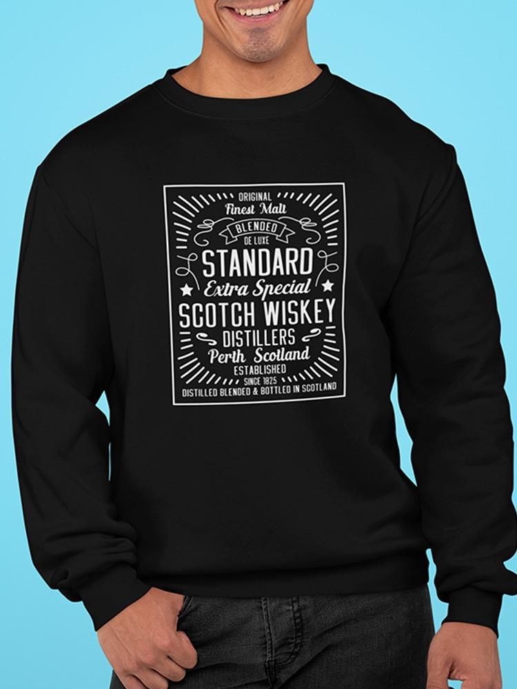 Smartprints Whiskey Vintage Frame
Sweatshirt Men's -Image by Shutterstock Ash Size L
