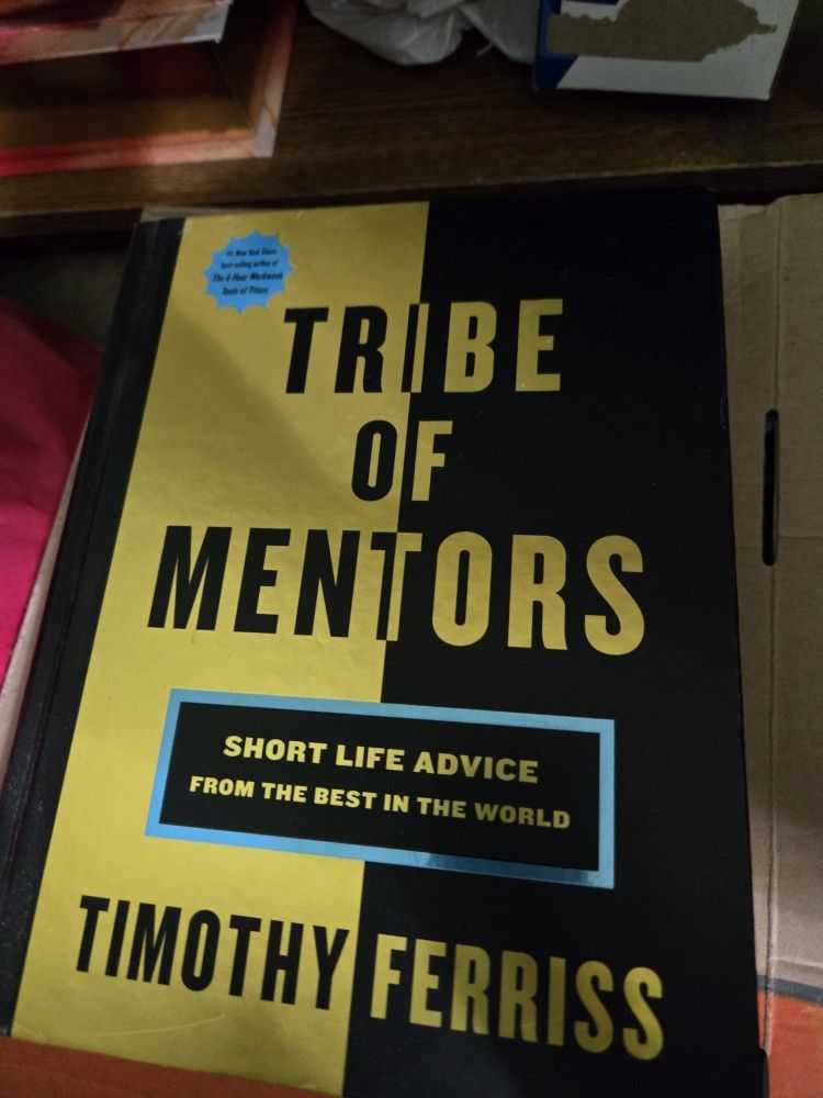 Tribe Of Mentors Book