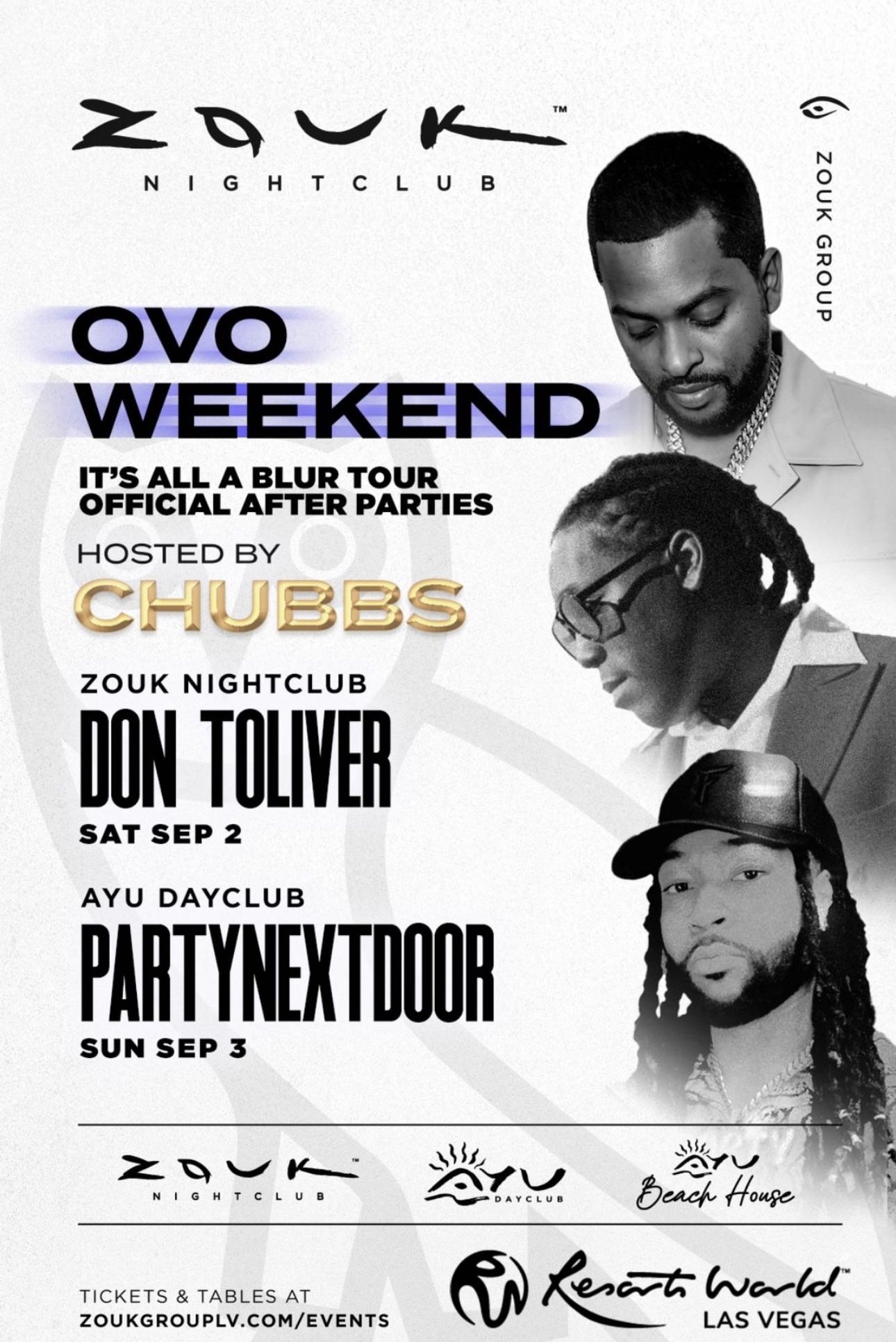 Drake Tour After Party Don Toliver PARTYNEXTDOOR