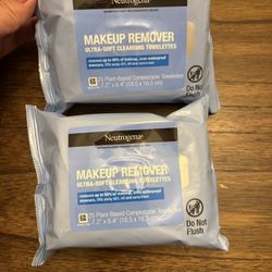 2 Packs Of Neutrogena Make Up Remover Wipes 