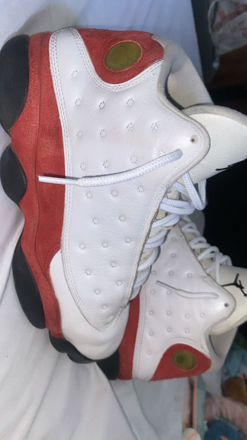 Jordan 13 White Red Retro