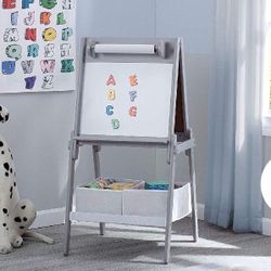 Delta Children MySize Storage Easel - Grey