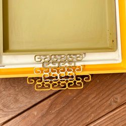 Mid century trays