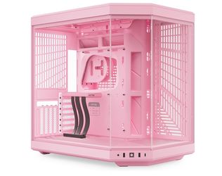 HYTE Y70 Mid-Tower ATX Gaming PC Desktop Case - Panoramic Tempered Glass - Dual Chamber - High Airflow Chassis - PCIE 4.0 Riser Cable Included - New M