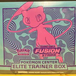 Pokemon: Fusion Strike Pokemon Center ETB