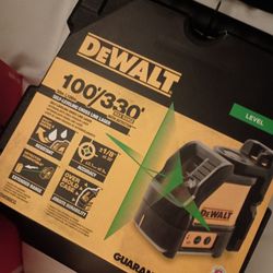 DeWalt Cross Laser Level