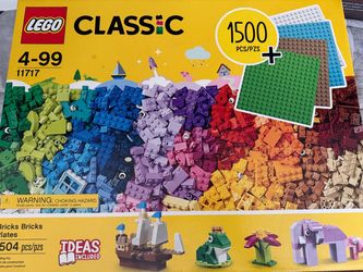LEGO Classic 11717 Bricks and Plates 1500 Pieces