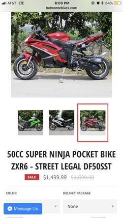 Super ninja 50cc deals