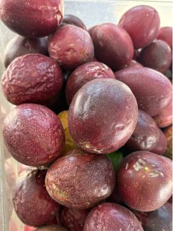 Organic passion fruit