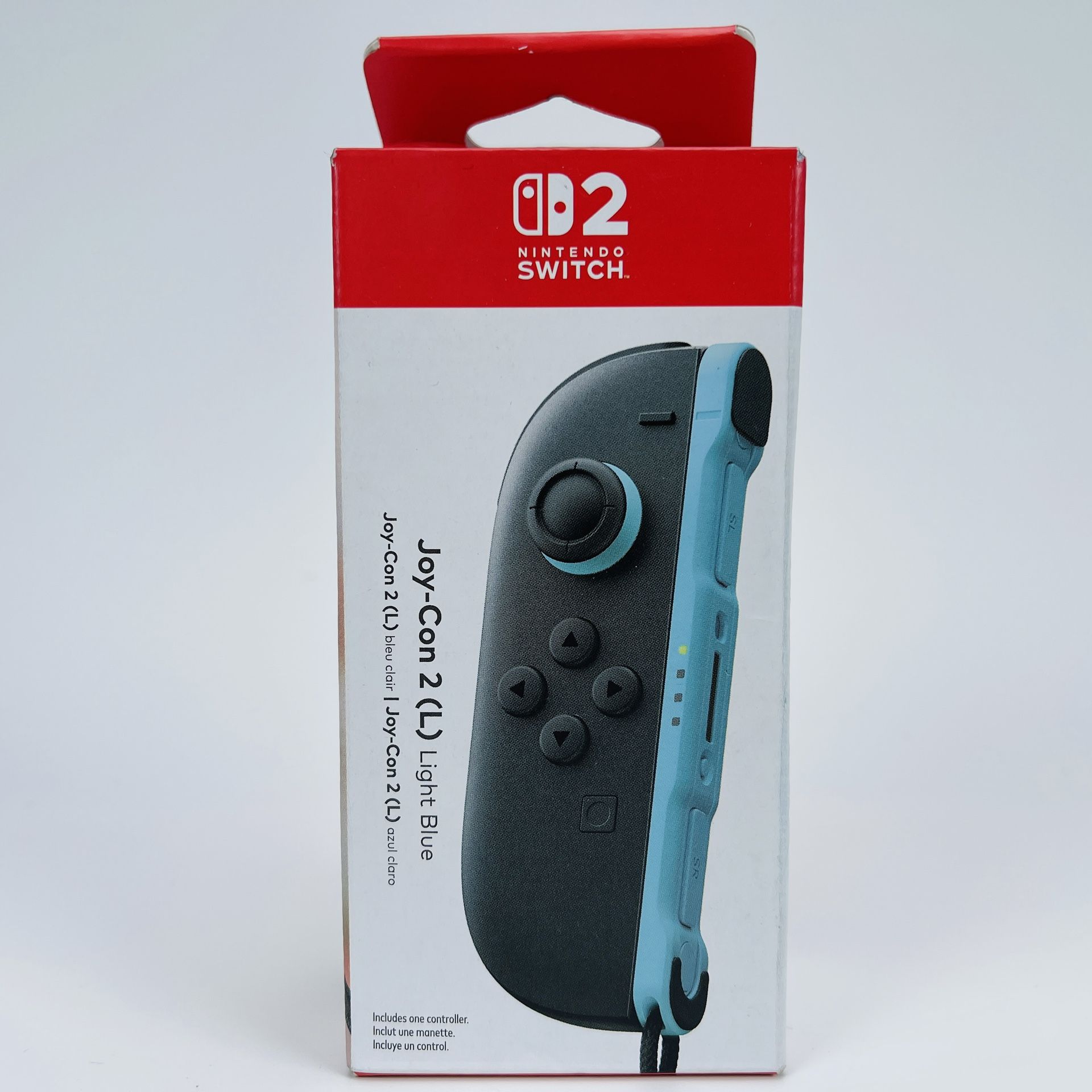 New Nintendo Switch Joy-Con 2 Controller Light Blue Left Only