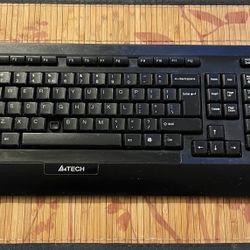 A4Tech 9300F Black RF Wireless Keyboard 