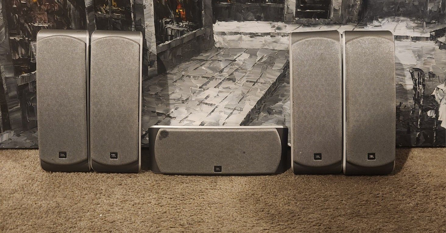 JBL SCSSAT300 loudspeakers 5 speakers