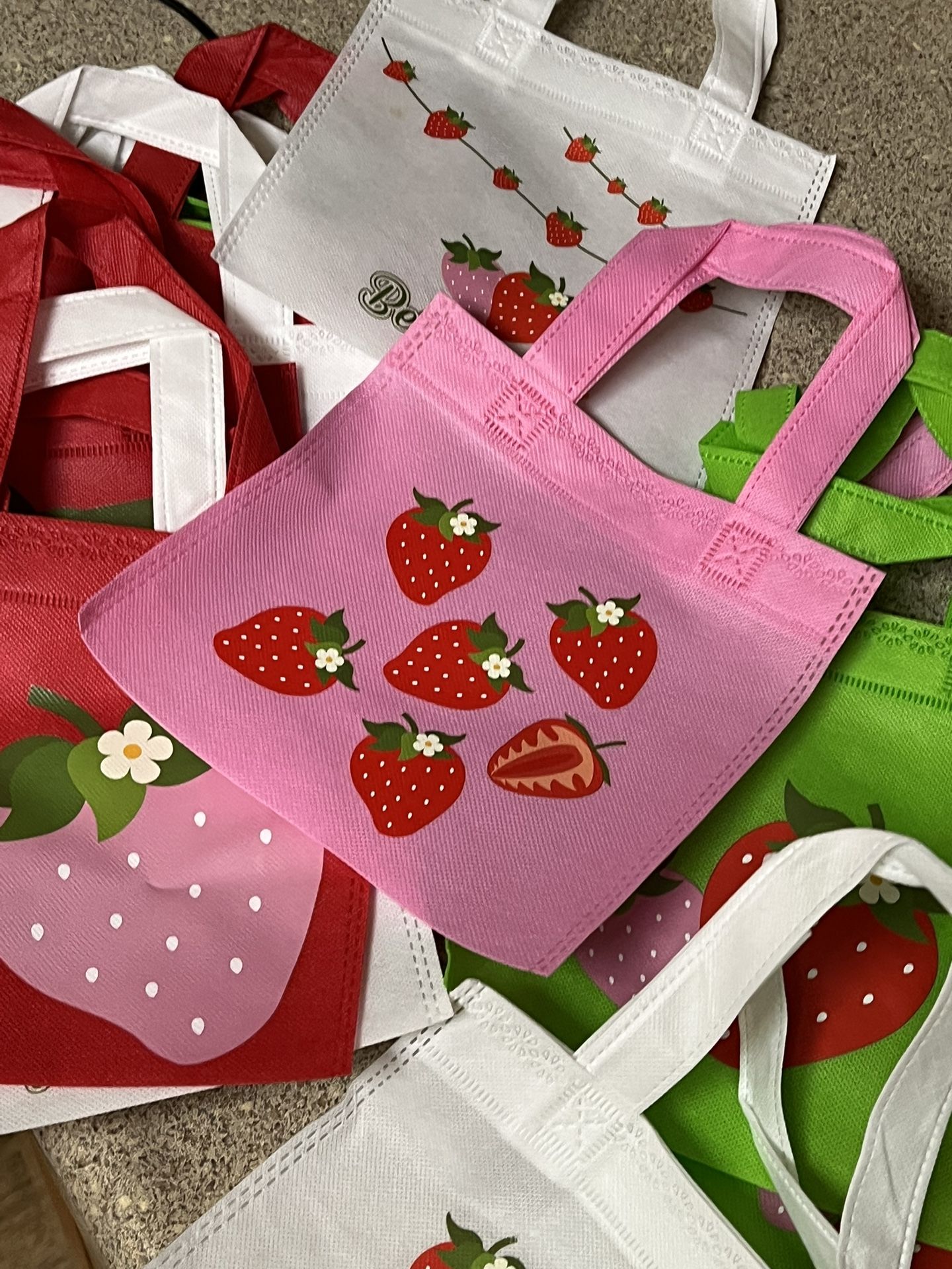 Strawberry Candy Bags