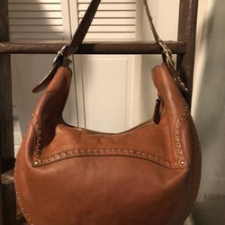 Michael Kors Leather Hobo Bag