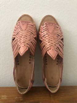 Size 8 Open Toe Huaraches -Never Worn