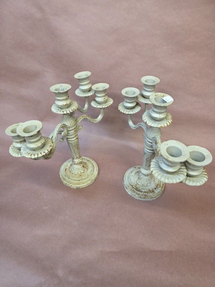 Metal Candle Holders