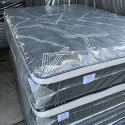 Mattress for sale       Black series full size pillow top 12” mattress     New mattress     ☎️📲order now (213)713-74-89