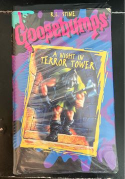 Goosebumps: A Night in Terror Tower VHS 📼🎃