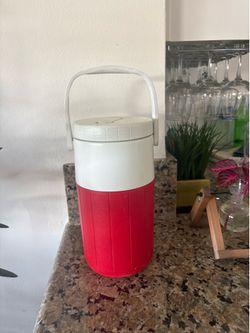 Vintage Coleman half of gallon water jug
