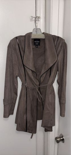 Ladies, size 8, petite jacket, drape blouse by insight